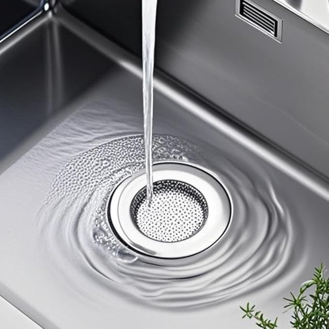 Kitchen Sink Drain Strainer Sink Stainless Steel Protectors - Image 4