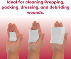 Dealmed 3’’ x 3’’ Sterile Gauze Pads Disposable and Individually Wrapped - Image 9