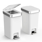 2 Pack Bathroom Garbage Can by accep