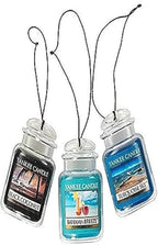 Yankee Candle Car Jar Ultimate 3-Pack, Bahama Breeze, Turquoise Sky, Hanging by YankeeCandle