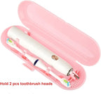 Cosmos Pack of 2 Plastic Travel Case Toothbrush Carrying Case Holder Container - Image 2