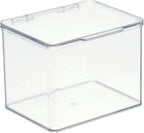 mDesign Small Plastic Home Office Storage Organizer Box Containers - Image 9