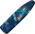 Blue Butterfly Ironing Board Cover, Resist Scorching and Staining, 15x54 Heavy by Vanideaoty