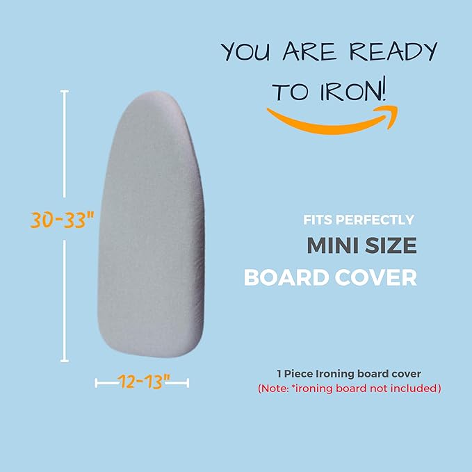 SAVUK 12 X 30 inch Smart Table top Ironing Board Cover and Pad - Image 6