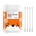 Baby Cotton Swabs 210 Count, Cotton Swabs by POMPOMLIFE