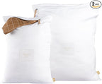 Hayden Hill Luxury Organic Cotton Travel Laundry Bags by HaydenHill