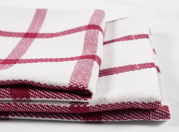 KAF Home Premium Kitchen Towels, Large 100% Cotton, Flat & Terry Absorbent Dish - Image 3