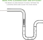 CiaraQ Bottle Cleaning Brushes, 8 Inch Nylon Tube Brush Set & A Flexible Long - Image 6