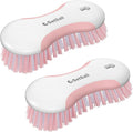 SetSail Multi-Purpose Scrub Brush of 2 Pack, Stiff Bristles Cleaning Brush by SetSail