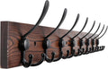 32.2'' Large Coat Rack Wall Mount Coat Hooks Coat Hanger by Kuhome
