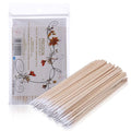 500 Count 4 Inch Pointed Cotton Swabs Precision Microblading Cotton Tipped by BTYMS