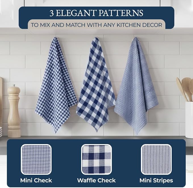 LANE LINEN Flour Sack Dish Towels Set - Image 5