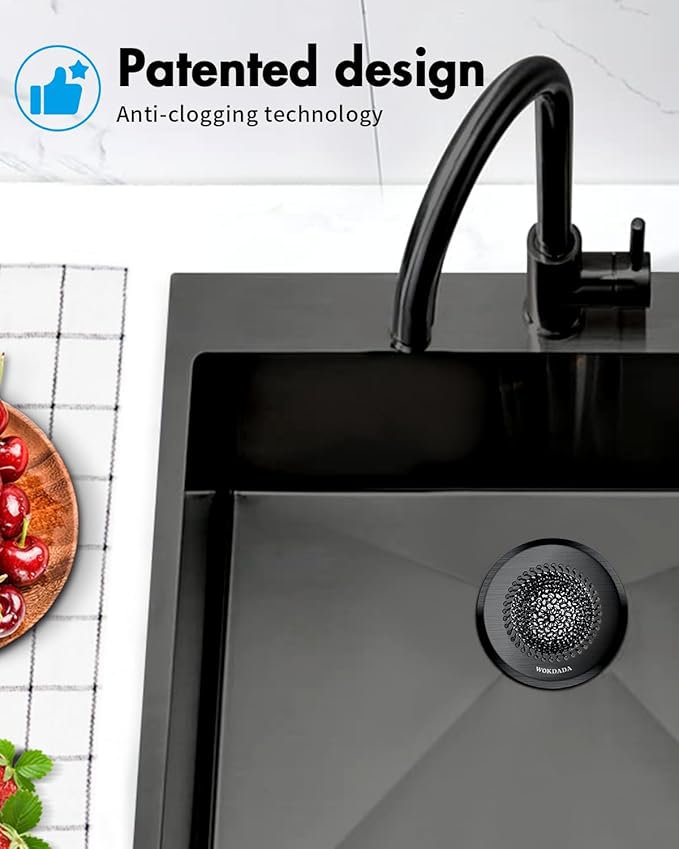 Sink Drain Strainer, Reversible Mesh Sink Strainer - Image 5