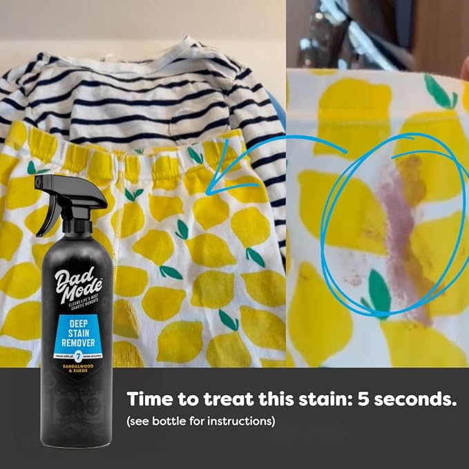 DadMode Laundry Stain Remover | 1000 Stain Treatments | 7-Enzyme Deep Cleaner & - Image 8