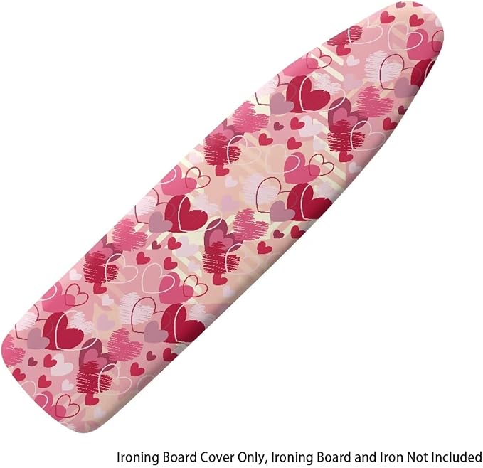 Love Heart Ironing Board Cover Standard Size Romantic Iron Board Cover - Image 6