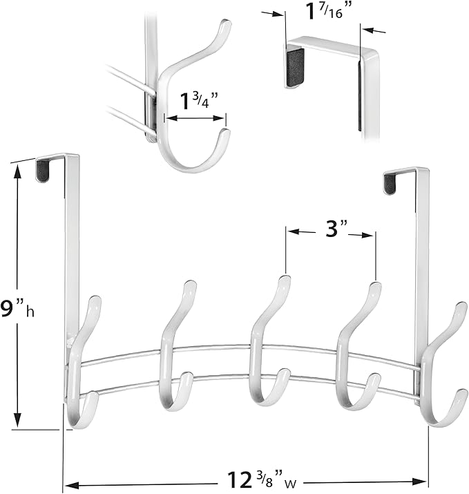 LYNK Professional® Home™ Over The Door Hooks - Image 6