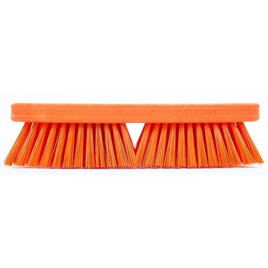 SPARTA Plastic Floor Scrub Brush, Brush Head Only, Deck Brush by SPARTA