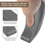 Door Stoppers for Bottom of Door on Floor, Premium Rubber Door Stopper Wedge - Image 3