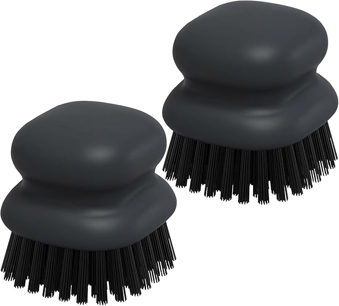 2Pack Dish Scrub Brush, Palm Brush Dish Scrubber by MUUBOOX