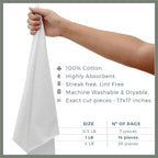 VALENGO New Lint Free Rags – 100% Cotton Cloth, Soft T-Shirt Rags, Lint Free - Image 2