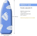SheeChung Ironing Board Cover and Pad 15 x 49 Inch, Iron Board Cover - Image 2