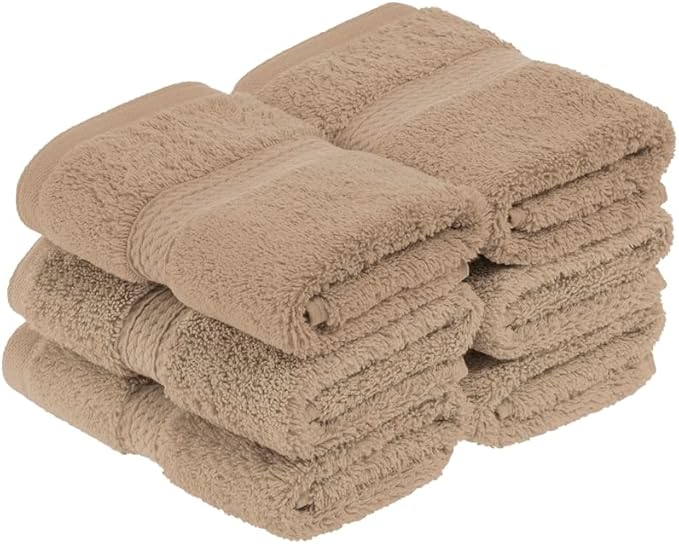Superior Solid Egyptian Cotton Face Towel Set by SUPERIOR
