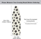 Pet Paw Ironing Board Cover and Pad Standard Size Padding Decorative Cover - Image 5