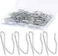 1.2 Inches Curtain Hooks, Sopito 58pcs Metal Drapery Pin and Hook by Sopito