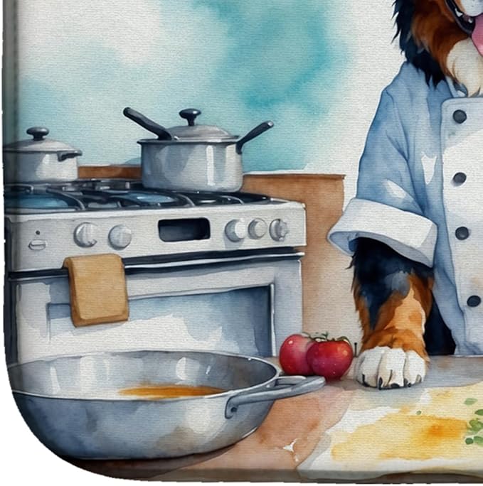 Caroline's Treasures DAC6207DDM Bernese Mountain Dog The Chef Dish Drying Mat - Image 4