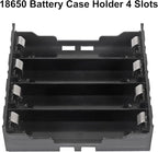 18650 Battery Case Holder 4 Slots X 3.7V 18650 Battery Storage Box, in Parallel - Image 5
