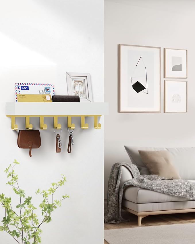 Key Holder Wall Mount Adhesive Magnetic - Image 2