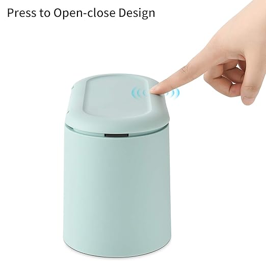 SUBEKYU 0.5 Gal Mini Countertop Trash Can - Image 6