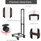 Bukere Extra Large Rolling Laundry Basket - Image 7