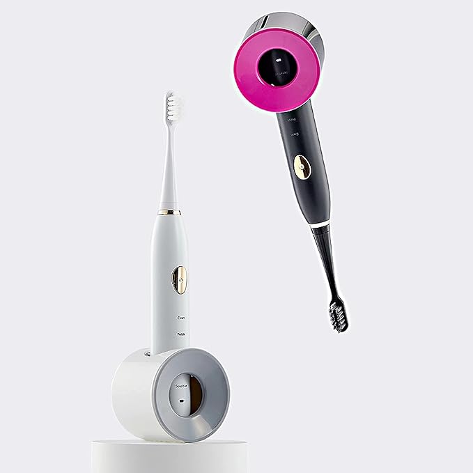 Electric Toothbrush Holder for Bathroom, Wall Mounted for Shower Space-Saving by Klxsing