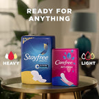 Stayfree Maxi Pads, Extra Heavy Absorbency, Wingless | Super Long | Unscented | - Image 6