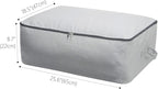 2PCS Durable Cotton Canvas, Soft Space Save Storage Bag Wardrobe Organizer - Image 2