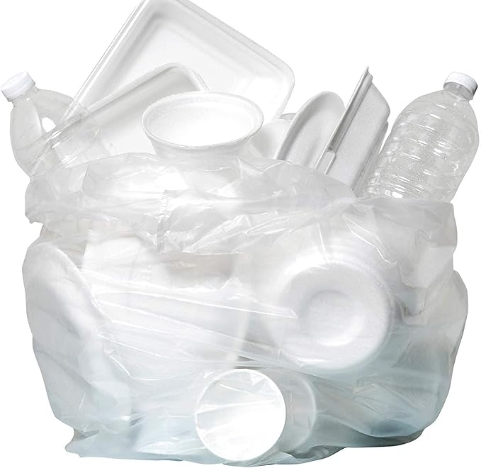 Aluf Plastics High Density Trash Bags, 26 Gallon, 16 Micron, - Image 4