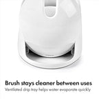 OXO Good Grips Compact Toilet Brush & Canister, Toilet Bowl Brush and Holder - Image 5