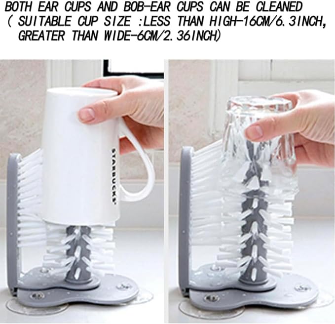Water Bottle Cleaning Brush Glass Cup Washer - Image 5