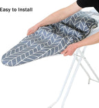 Ironing Board Cover and Pad Standard Size 15 x 54, 3 Pairs of Hook and Loop - Image 5