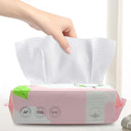 Disposable Face Towel Dry Wipes, 100% Cotton Facial Tissue, Lint Free Facial by GothicBride