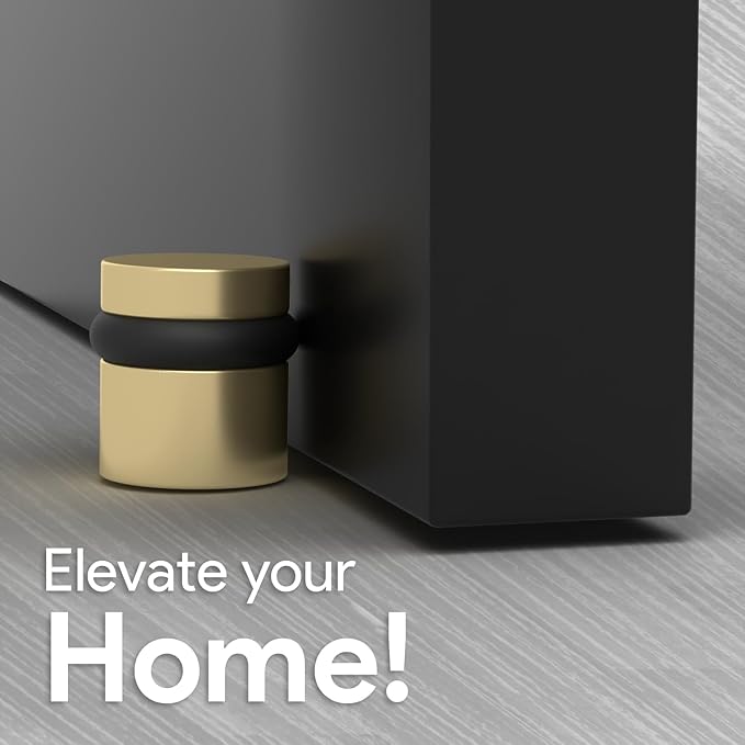 Mega Handles Floor Door Stopper, Quickly Installed Wall Protector, Wall - Image 3