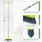 Grout Cleaner Brush with Long Handle, Floor Scrub Brush - Image 5