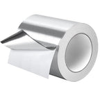 DGSL Aluminum Foil Tape, 4in x167ft Silver Metal High Temperature Heavy Duty by DGSL