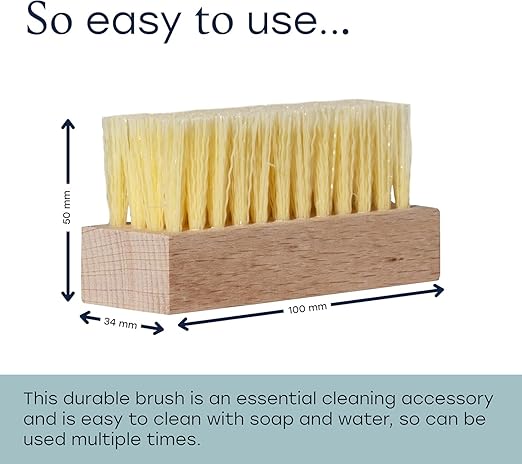 Fabricoat Soft Bristle Brush – Cleaning Brush – Hand Brush – Deep Cleans and - Image 4