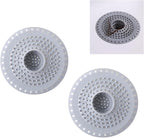 Grey Drain Hair Catcher Shower Drain Cover Hair Catcher Bathtub Drain Hair - Image 7