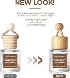HoogaLife Car Air Freshener Diffuser 2 Pack Hanging Mahogany Teakwood Car Air - Image 2