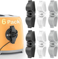 Cord Organizer for Kitchen Appliances-6 Pack, Appliance Cord Organizer stick on by Daisyhome
