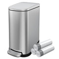 KUK Slim Bathroom Trash Can by KUK