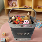 SAMMART 38L Collapsible Plastic Laundry Basket - Image 4